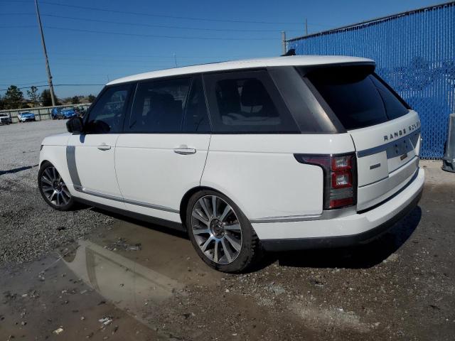 SALGV3EF9GA314225 - 2016 LAND ROVER RANGE ROVE AUTOBIOGRAPHY WHITE photo 2