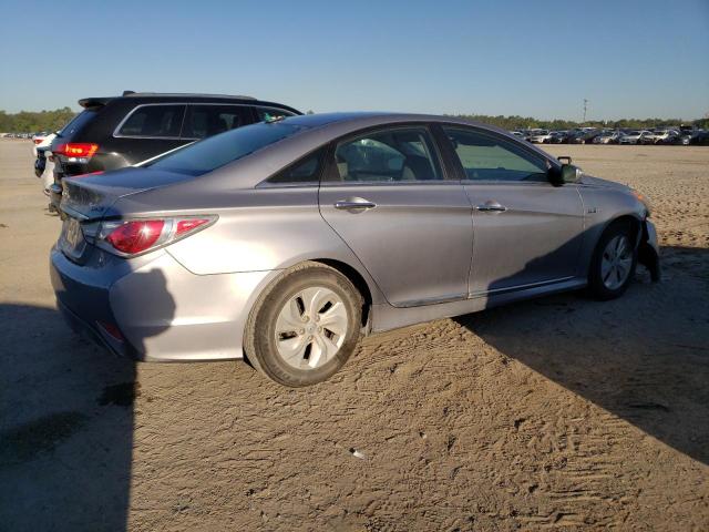 KMHEC4A48FA138373 - 2015 HYUNDAI SONATA HYBRID GRAY photo 3