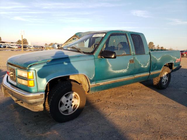 2GTEK19K6S1567587 - 1995 GMC SIERRA K1500 GREEN photo 1