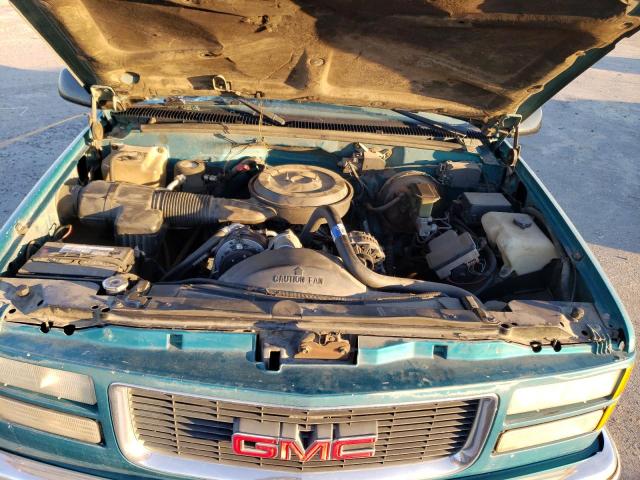 2GTEK19K6S1567587 - 1995 GMC SIERRA K1500 GREEN photo 11