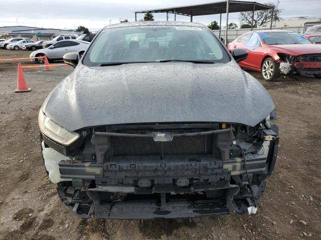 3FA6P0G78GR281540 - 2016 FORD FUSION S GRAY photo 5