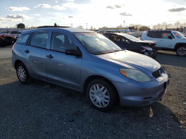 2T1KR32E23C105447 - 2003 TOYOTA MATRIX XR BLUE photo 4