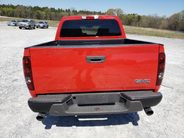 1GTCS136448134532 - 2004 GMC CANYON RED photo 6