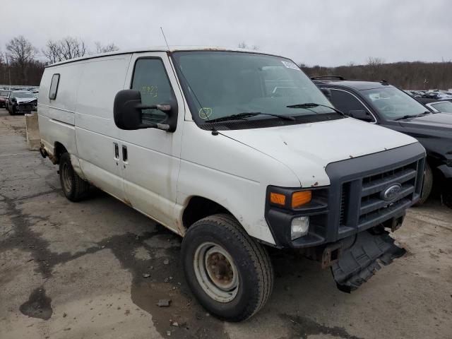 1FTNS14W09DA19237 - 2009 FORD ECONOLINE E150 VAN WHITE photo 4