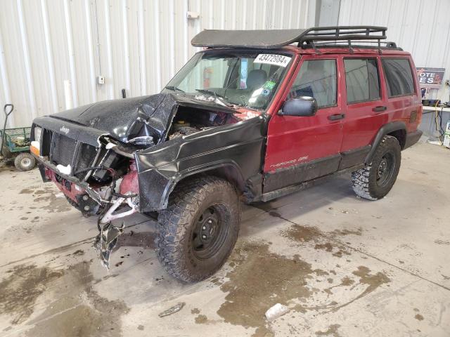 1J4FJ68S0WL282108 - 1998 JEEP CHEROKEE SPORT MAROON photo 1