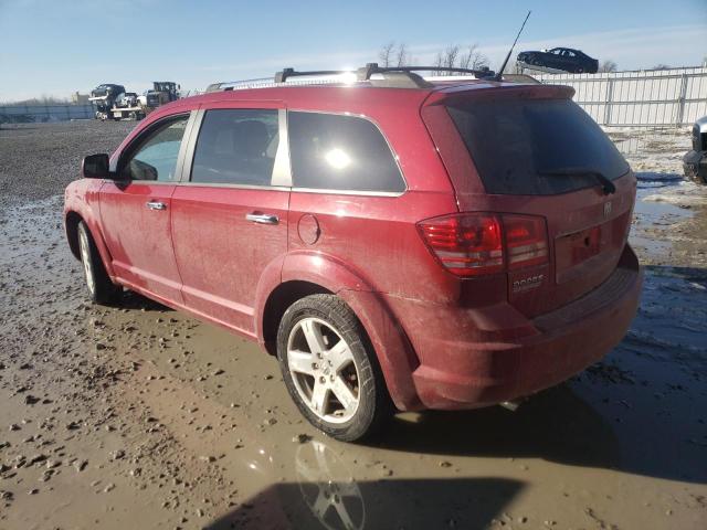 3D4PG9FV3AT234612 - 2010 DODGE JOURNEY R/T RED photo 2