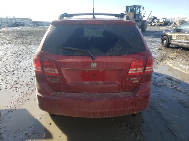 3D4PG9FV3AT234612 - 2010 DODGE JOURNEY R/T RED photo 6