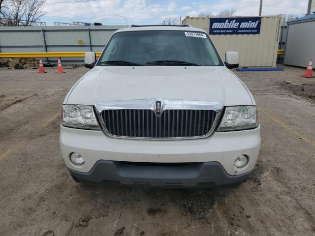 5LMEU78HX3ZJ23858 - 2003 LINCOLN AVIATOR WHITE photo 5