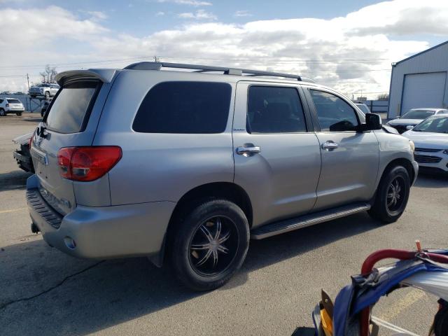 5TDBY68A68S003124 - 2008 TOYOTA SEQUOIA LIMITED SILVER photo 3