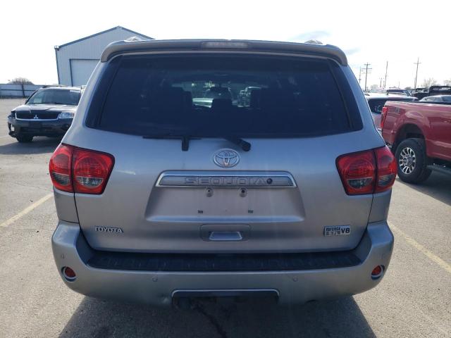 5TDBY68A68S003124 - 2008 TOYOTA SEQUOIA LIMITED SILVER photo 6