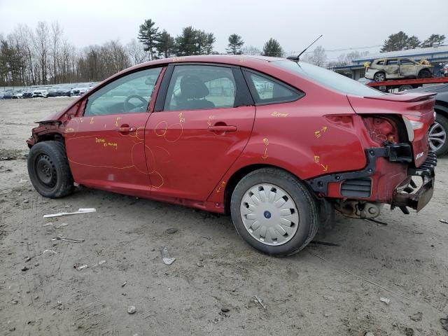 1FADP3F26DL304922 - 2013 FORD FOCUS SE RED photo 2