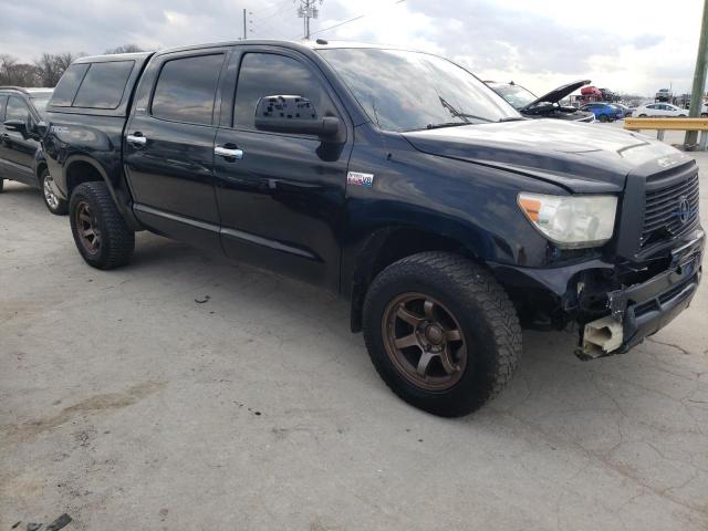 5TFHY5F12BX168077 - 2011 TOYOTA TUNDRA CREWMAX LIMITED BLACK photo 4