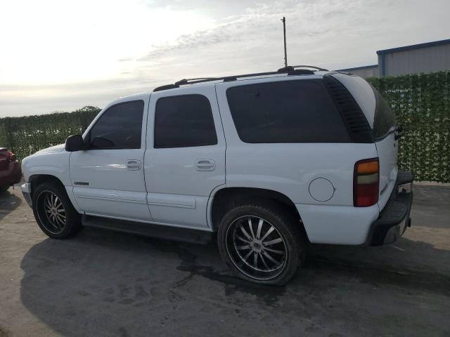 1GNEC13T61J235417 - 2001 CHEVROLET TAHOE C1500 WHITE photo 2