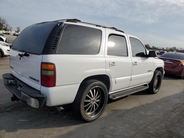 1GNEC13T61J235417 - 2001 CHEVROLET TAHOE C1500 WHITE photo 3