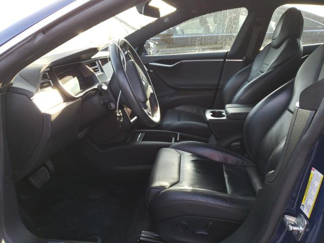 5YJSA1E2XHF201102 - 2017 TESLA MODEL S Mavi foto 7