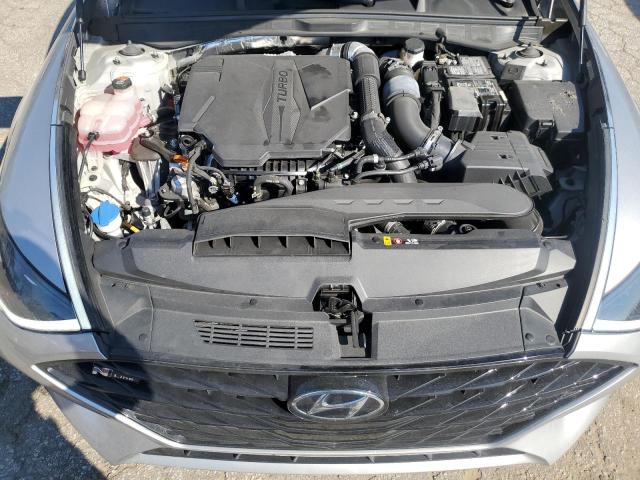 5NPEK4JC3NH137699 - 2022 HYUNDAI SONATA N LINE SILVER photo 11