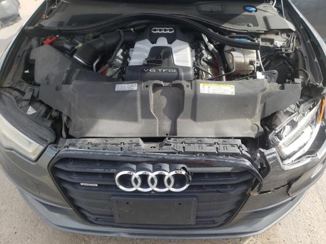 WAUHGAFC9FN003929 - 2015 AUDI A6 PRESTIGE GRAY photo 11