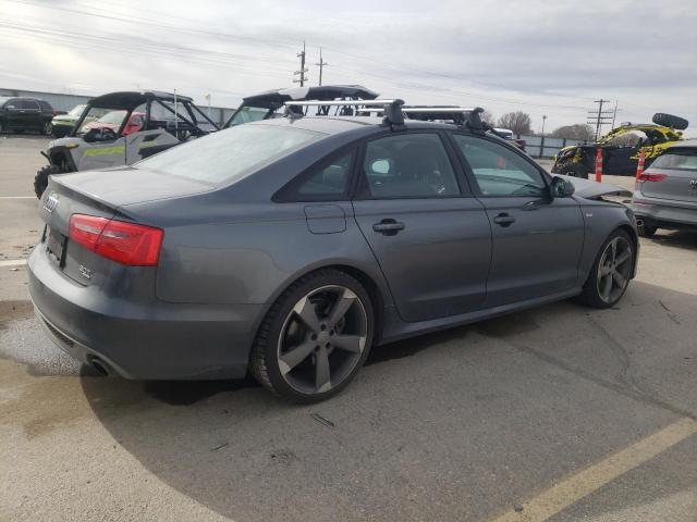 WAUHGAFC9FN003929 - 2015 AUDI A6 PRESTIGE GRAY photo 3