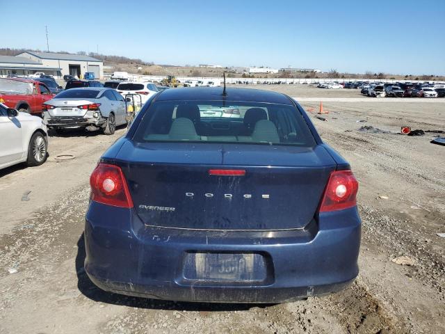 1C3CDZAB8DN710959 - 2013 DODGE AVENGER SE BLUE photo 6