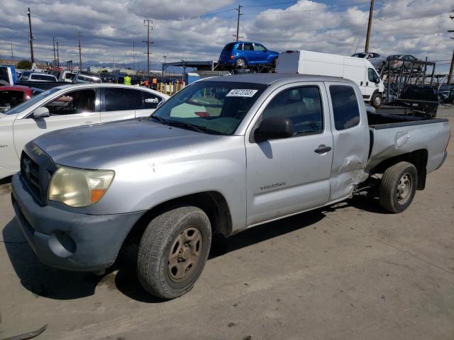5TETX22N05Z076502 - 2005 TOYOTA TACOMA ACCESS CAB ვერცხლისფერი ფოტო 1