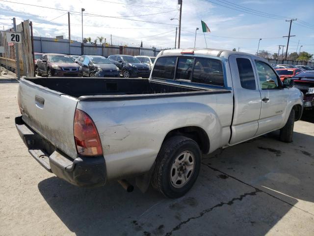 5TETX22N05Z076502 - 2005 TOYOTA TACOMA ACCESS CAB SILVER photo 3