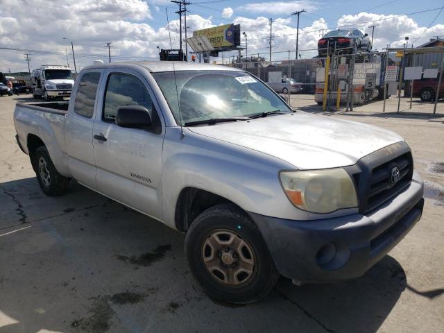 5TETX22N05Z076502 - 2005 TOYOTA TACOMA ACCESS CAB SILVER photo 4