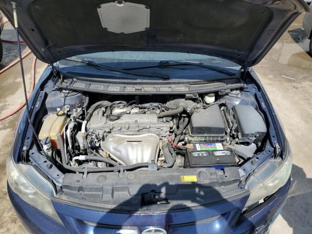 JTKJF5C73D3058092 - 2013 TOYOTA SCION TC BLUE photo 11