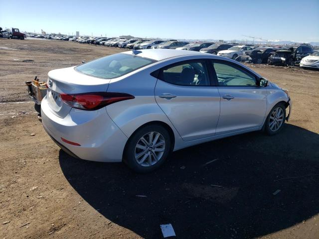 5NPDH4AE3GH655441 - 2016 HYUNDAI ELANTRA SE SILVER photo 3