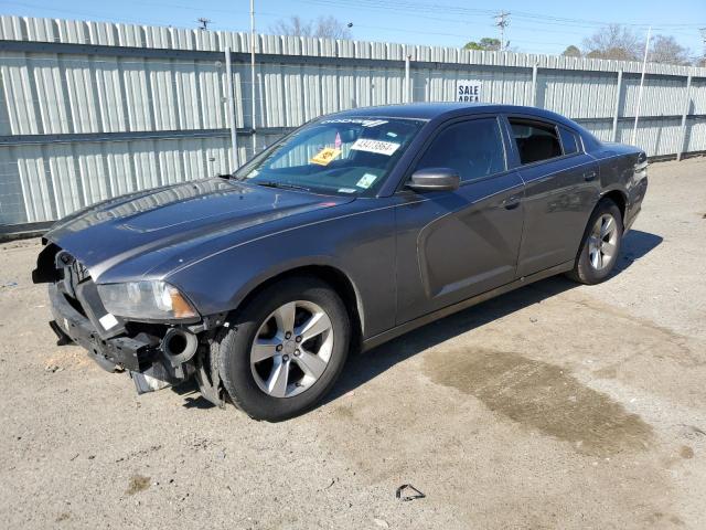 2C3CDXBG1EH256787 - 2014 DODGE CHARGER SE GRAY photo 1