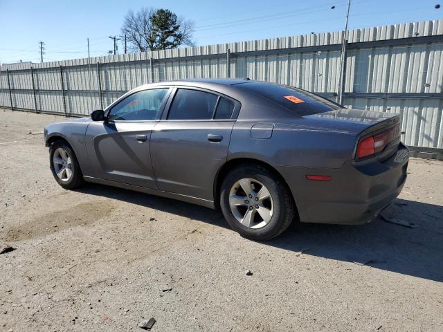 2C3CDXBG1EH256787 - 2014 DODGE CHARGER SE GRAY photo 2