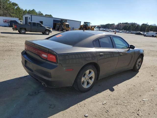 2C3CDXBG1EH256787 - 2014 DODGE CHARGER SE GRAY photo 3