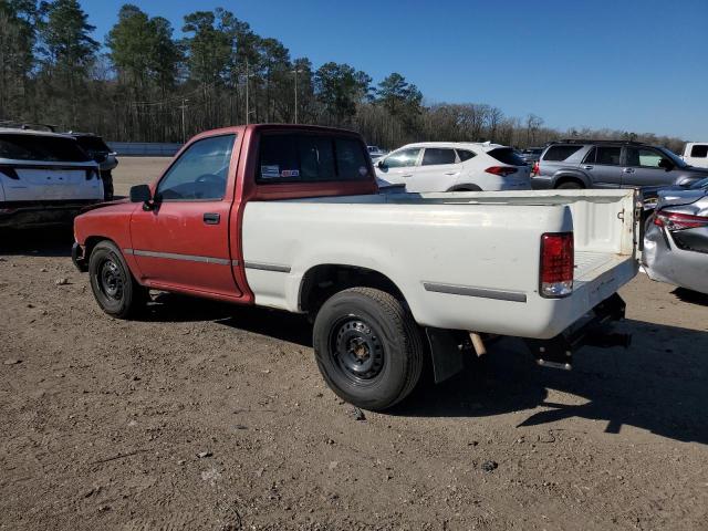 JT4RN81A6N0098246 - 1992 TOYOTA PICKUP 1/2 TON SHORT WHEELBASE RED photo 2