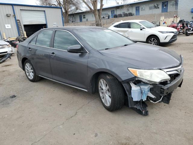 4T1BK1FK1CU500517 - 2012 TOYOTA CAMRY SE GRAY photo 4