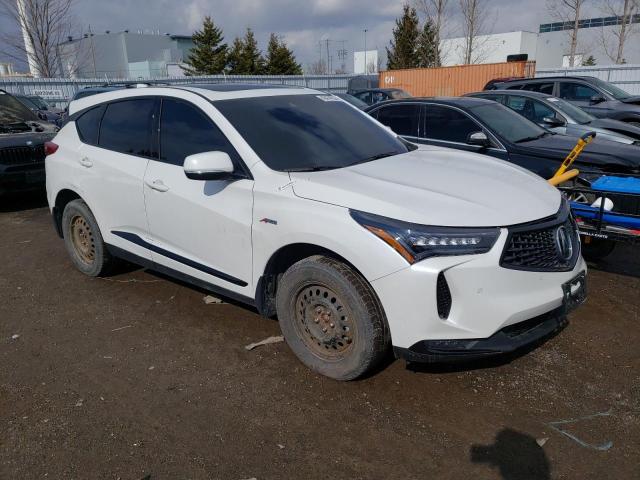 5J8TC2H85NL801444 - 2022 ACURA RDX A-SPEC ADVANCE WHITE photo 4