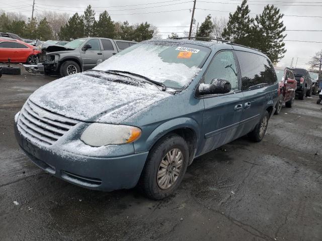 2A4GP44R97R351817 - 2007 CHRYSLER TOWN & COU LX BLUE photo 1