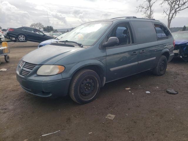 1D4GP24R57B257574 - 2007 DODGE GRAND CARA SE GREEN photo 1