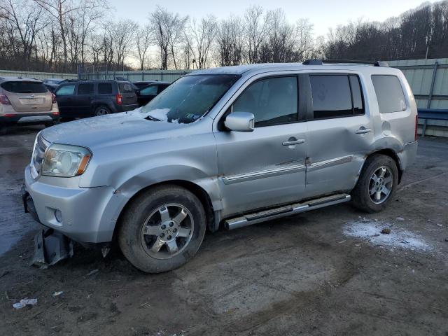 5FNYF48879B024393 - 2009 HONDA PILOT TOURING SILVER photo 1