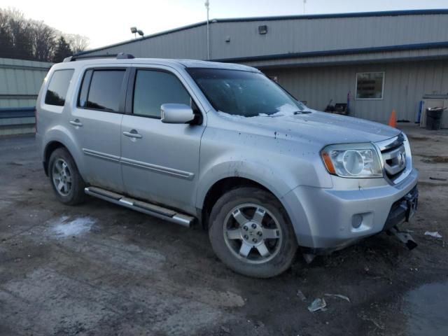 5FNYF48879B024393 - 2009 HONDA PILOT TOURING SILVER photo 4