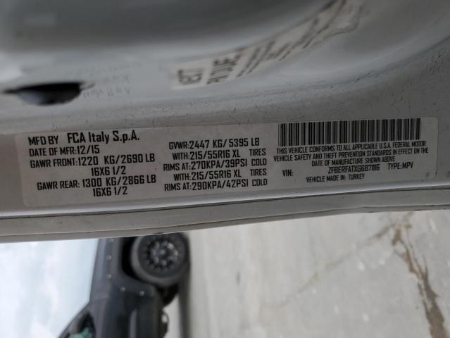 ZFBERFATXG6B71116 - 2016 RAM PROMASTER Ağ foto 13