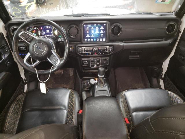 1C4JJXP67MW786385 - 2021 JEEP WRANGLER U SAHARA 4XE WHITE photo 8