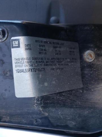 1G8AL55FX7Z149778 - 2007 SATURN ION LEVEL SILVER photo 12