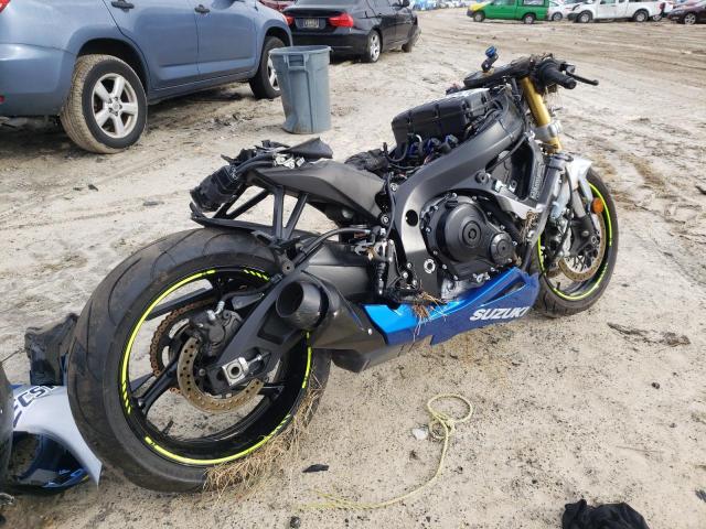 JS1GR7MA6M7100109 - 2021 SUZUKI GSX-R750 BLACK photo 4