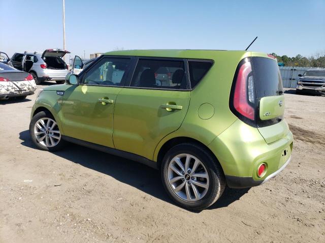 KNDJP3A51H7876901 - 2017 KIA SOUL + GREEN photo 2