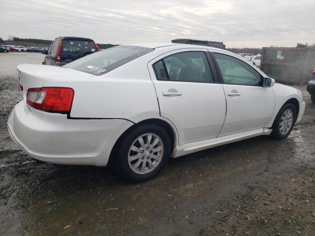 4A32B2FF6AE011807 - 2010 MITSUBISHI GALANT FE WHITE photo 3