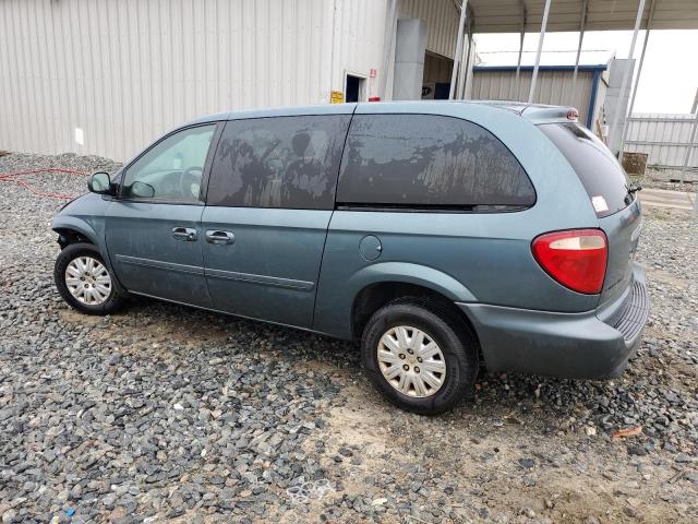 2C4GP44R65R433202 - 2005 CHRYSLER TOWN & COU LX GREEN photo 2