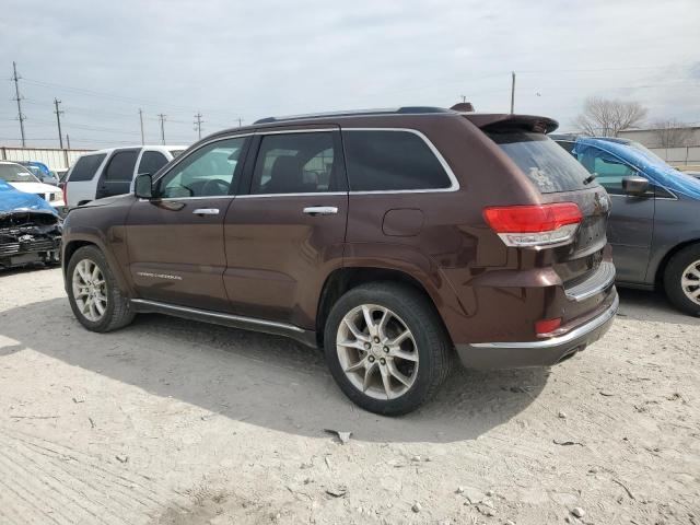 1C4RJEJT3EC161247 - 2014 JEEP GRAND CHER SUMMIT Tünd qırmızı foto 2