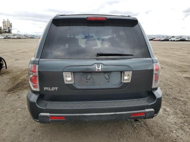 5FNYF28676B010072 - 2006 HONDA PILOT EX GRAY photo 6