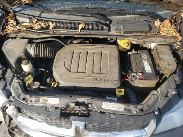 2C4RDGCG0KR724664 - 2019 DODGE GRAND CARA SXT GRAY photo 11