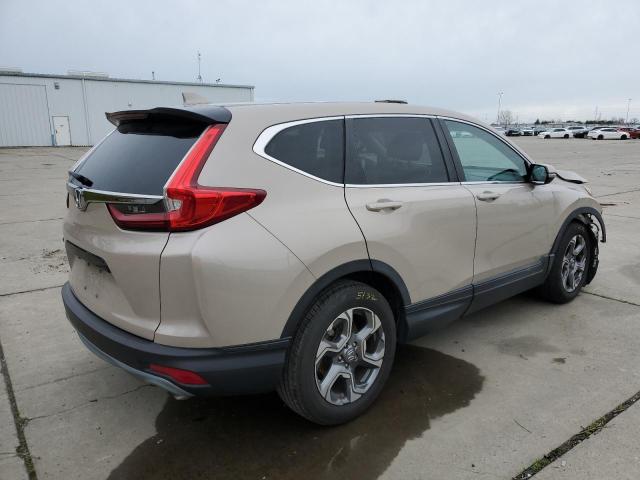 5J6RW1H58KL001047 - 2019 HONDA CR-V EX TAN photo 3