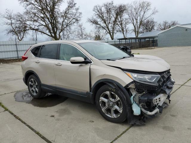 5J6RW1H58KL001047 - 2019 HONDA CR-V EX TAN photo 4